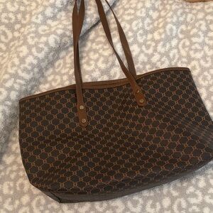 Elegant Brown Designer Tote Bag